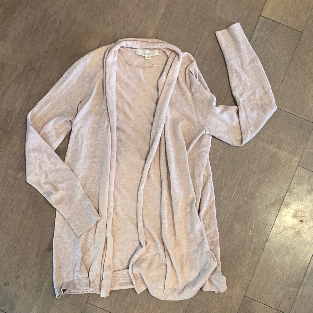 LOFT Soft Pink Women's Cardigan